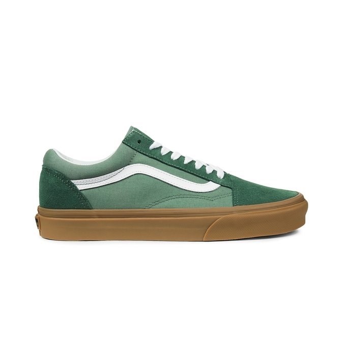 green and gum vans